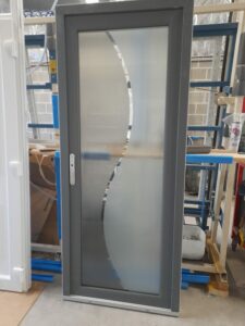 Porte grise