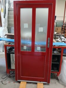 Porte rouge